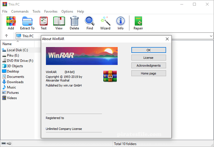 download winrar for mac os x 10.7