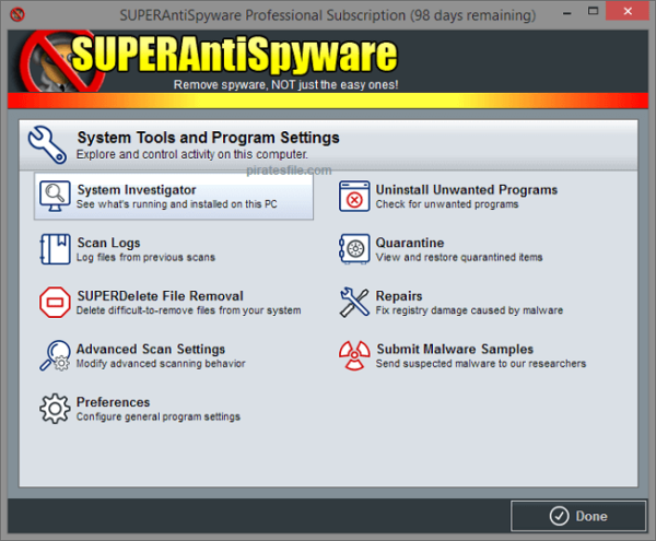 SuperAntiSpyware Professional X 10.0.1258 for mac download free