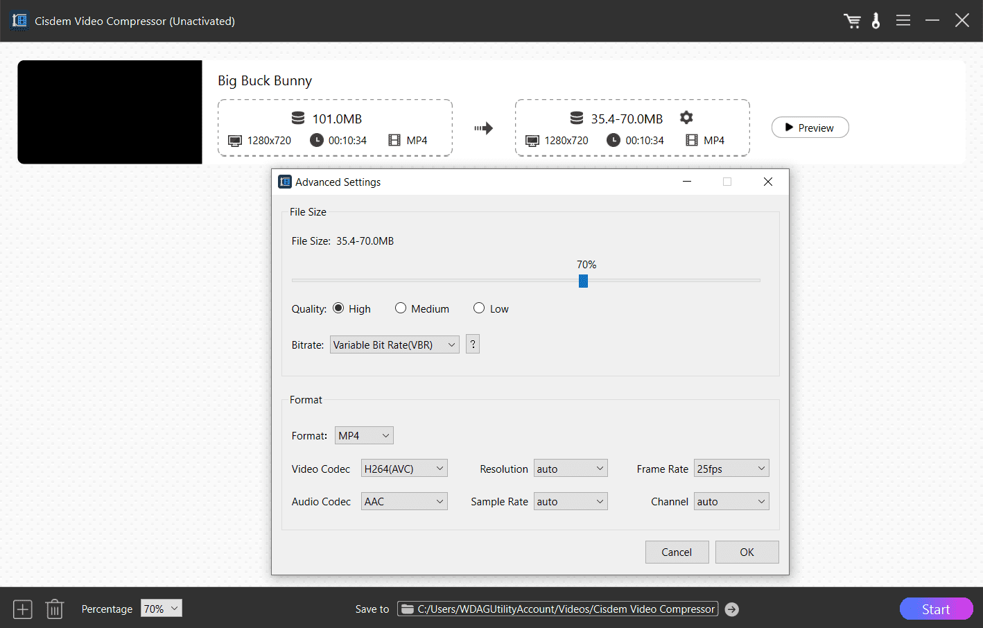 4dots Simple Video Compressor 4.4 Crack + Registration Key 