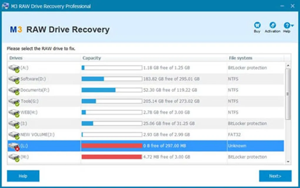 M3 RAW Drive Recovery 6.8 Crack + Torrent Free Download