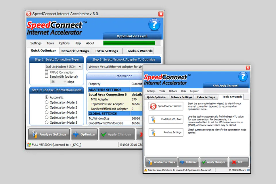 SpeedConnect Internet Accelerator 10 Crack Free Download Full Version