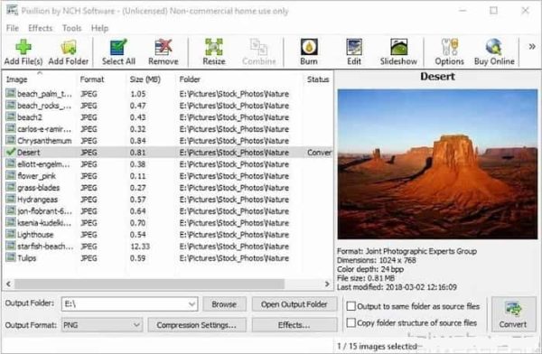 download NCH Pixillion Image Converter Plus 11.45 free