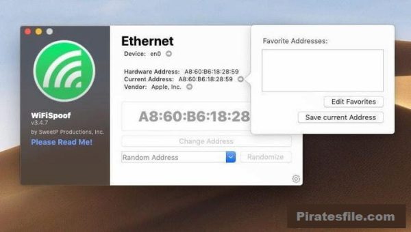 WiFiSpoof Cracked for Mac