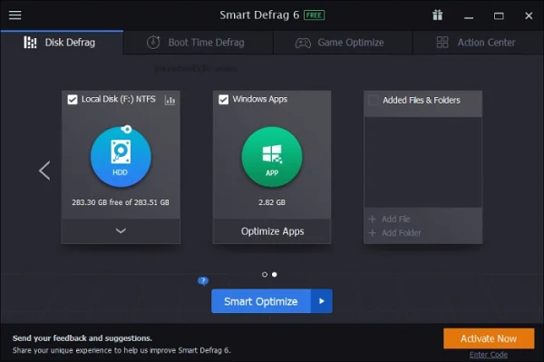 IOBit Smart Defrag Pro Crack