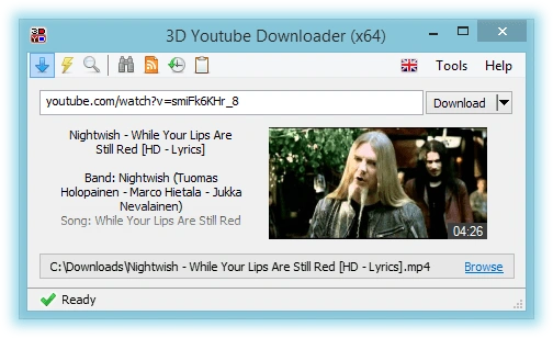 3D YouTube Downloader Batch 2.12 Crack